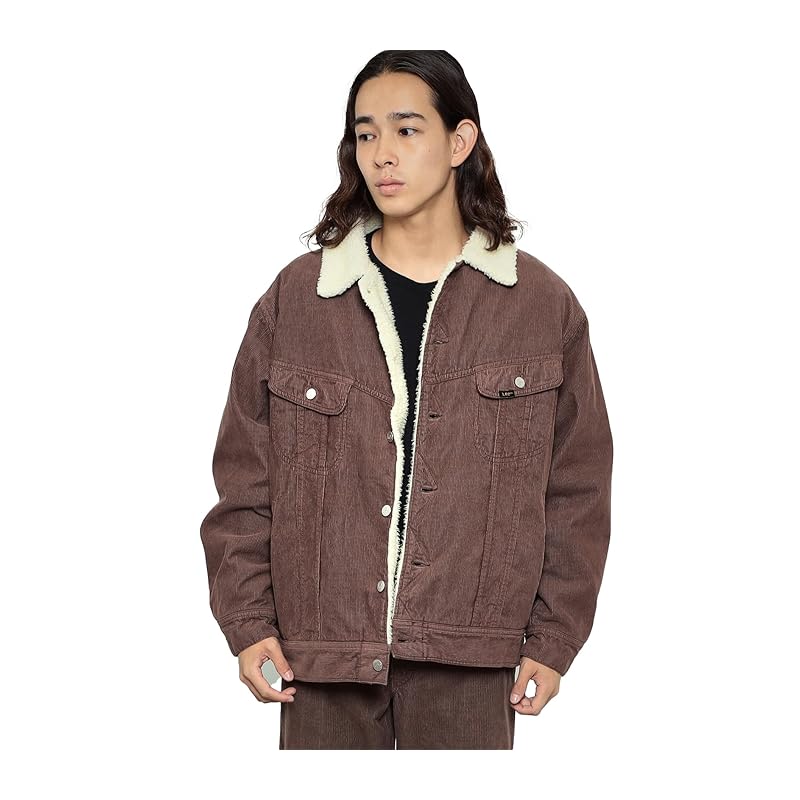 定価1.6万　新品　【Lee】リー　ボアコーデュロイジャケットM リー デニムジャケット コーデュロイ 裏ボア アウター キッズ
